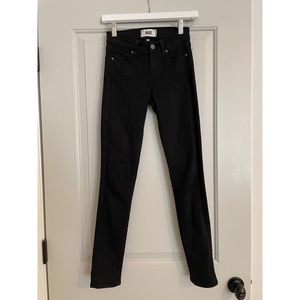 PAIGE Black Skinny Jeans size 24